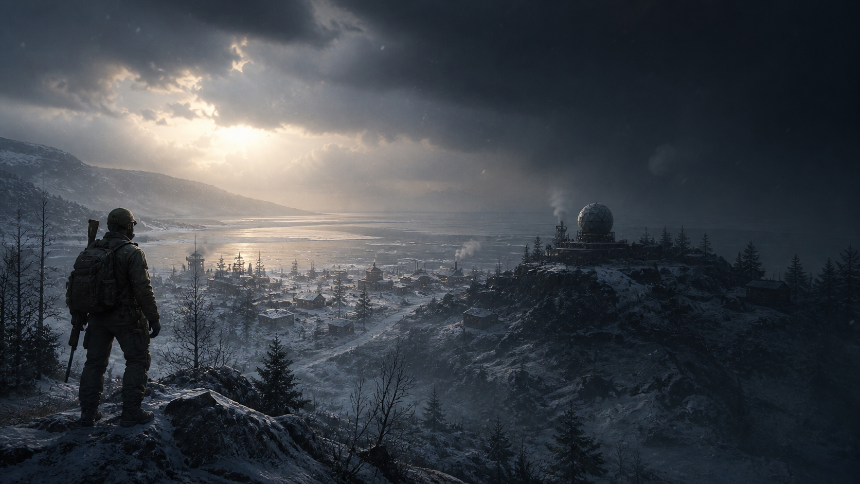 Зимний остров Сахал в DayzHardLand